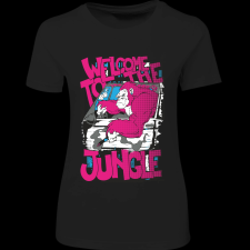 Createyou Betondzsungel - Női - Fekete - XL női póló