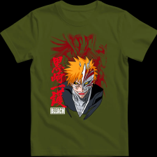 Createyou Bleach Vanguard - Férfi - Sötétzöld - 2XL férfi póló