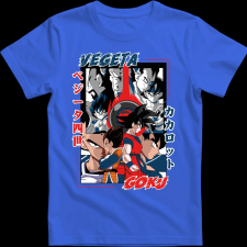 Createyou Bleach Zaraki Bankai - Férfi - Királykék - L férfi póló