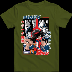 Createyou Bleach Zaraki Bankai - Férfi - Sötétzöld - S