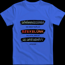 Createyou Bújócskázzunk...ajtó mögött lesz - Férfi - Királykék - M férfi póló