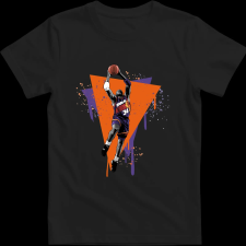 Createyou Charles Barkley dunk - Gyermek - Fekete - M gyerek póló