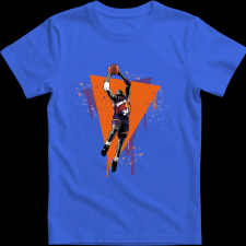 Createyou Charles Barkley dunk - Gyermek - Királykék - XL gyerek póló