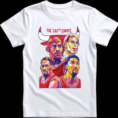Createyou CHICAGO BULLS (The Last Dance) - Férfi - Fehér - L