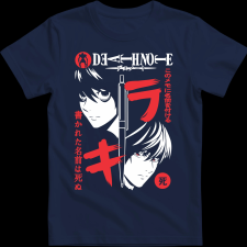 Createyou DEATH NOTE 3 - Gyermek - Sötétkék - L gyerek póló