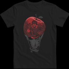 Createyou DEATH NOTE - Gyermek - Fekete - XS gyerek póló