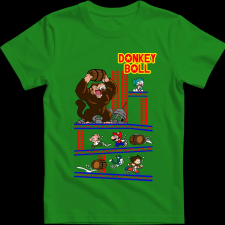 Createyou Donkey Ball - Férfi - Zöld - 3XL férfi póló