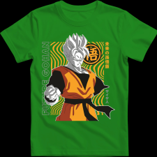 Createyou Drago nBall Son Gohan - Férfi - Zöld - XL férfi póló