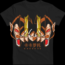 Createyou Dragon Ball 3 - Férfi - Fekete - 2XL férfi póló