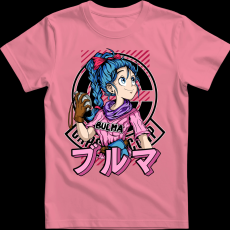 Createyou Dragon Ball Bulma 2 - Férfi - Pink - 2XL