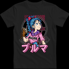 Createyou Dragon Ball Bulma 2 - Gyermek - Fekete - S