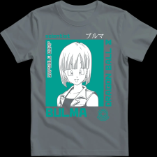 Createyou Dragon Ball Bulma - Gyermek - Szürke - M gyerek póló