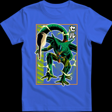 Createyou Dragon Ball Cell - Férfi - Királykék - L