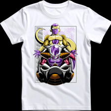 Createyou Dragon Ball Dermesztő - Férfi - Fehér - L férfi póló