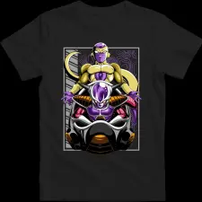 Createyou Dragon Ball Dermesztő - Férfi - Fekete - XL férfi póló
