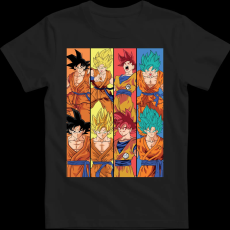 Createyou DRAGON BALL - Férfi - Fekete - XL