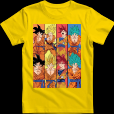 Createyou DRAGON BALL - Férfi - Sárga - S
