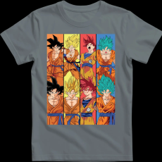 Createyou DRAGON BALL - Férfi - Szürke - XL