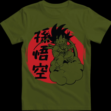 Createyou DRAGON BALL Goku - Férfi - Sötétzöld - S
