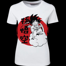 Createyou DRAGON BALL Goku - Női - Fehér - XL női póló