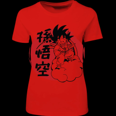 Createyou DRAGON BALL Goku - Női - Piros - M