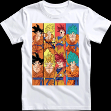 Createyou DRAGON BALL - Gyermek - Fehér - L gyerek póló