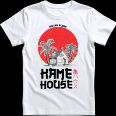 Createyou DRAGON BALL Kame House - Férfi - Fehér - S