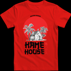Createyou DRAGON BALL Kame House - Férfi - Piros - L