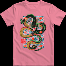 Createyou Dragon Ball Shen Long - Férfi - Pink - 3XL férfi póló