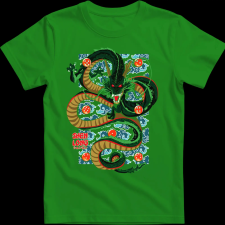 Createyou Dragon Ball Shen Long - Férfi - Zöld - 2XL férfi póló