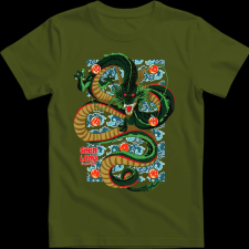 Createyou Dragon Ball Shen Long - Gyermek - Sötétzöld - XL gyerek póló