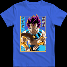 Createyou Dragon Ball Vegeta - Férfi - Királykék - L