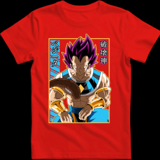 Createyou Dragon Ball Vegeta - Gyermek - Piros - L