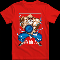 Createyou Dragon Ball Zseniális Teknős - Férfi - Piros - S