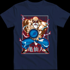 Createyou Dragon Ball Zseniális Teknős - Gyermek - Sötétkék - M gyerek póló