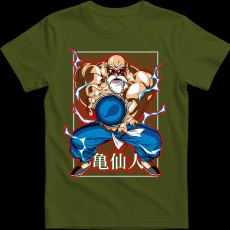 Createyou Dragon Ball Zseniális Teknős - Gyermek - Sötétzöld - M