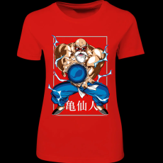 Createyou Dragon Ball Zseniális Teknős - Női - Piros - XL