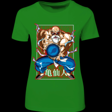 Createyou Dragon Ball Zseniális Teknős - Női - Zöld - M