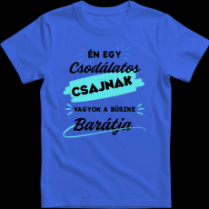 Createyou Egy csodálatos nő barátja - Férfi - Királykék - XL