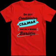 Createyou Egy csodálatos nő barátja - Férfi - Piros - M