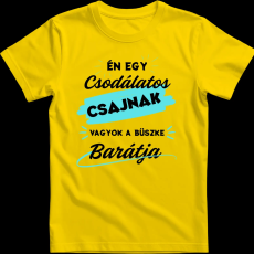 Createyou Egy csodálatos nő barátja - Férfi - Sárga - 3XL
