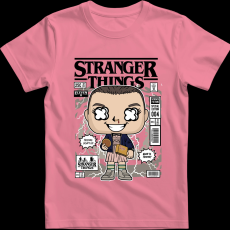 Createyou Eleven With Eggos Stranger Things - Férfi - Pink - L