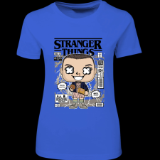 Createyou Eleven With Eggos Stranger Things - Női - Királykék - 2XL női póló
