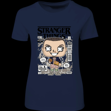 Createyou Eleven With Eggos Stranger Things - Női - Sötétkék - 2XL női póló