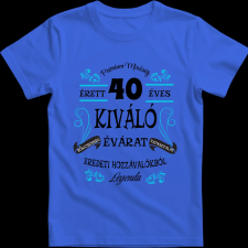 Createyou Érett ... éves ... Legenda - Gyermek , Királykék , XS gyerek póló