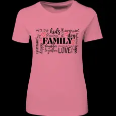 Createyou Family szófelhő - Női , Pink , XL