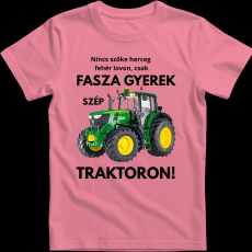 Createyou Fasza gyerek traktoron - Férfi - Pink - M