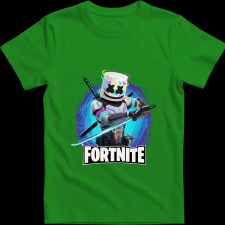 Createyou Fortnite egyedi póló 3 - Férfi - Zöld - S férfi póló