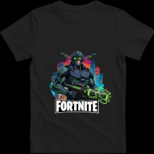 Createyou Fortnite egyedi póló 6 - Férfi - Fekete - 2XL férfi póló