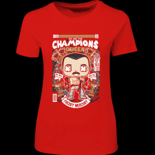 Createyou Freddy Mercuri Queen - Női - Piros - S női póló